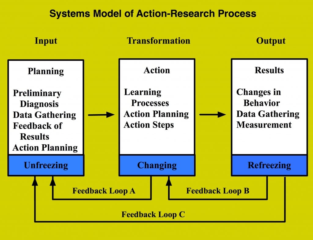 Systems Model of Action-Research Process