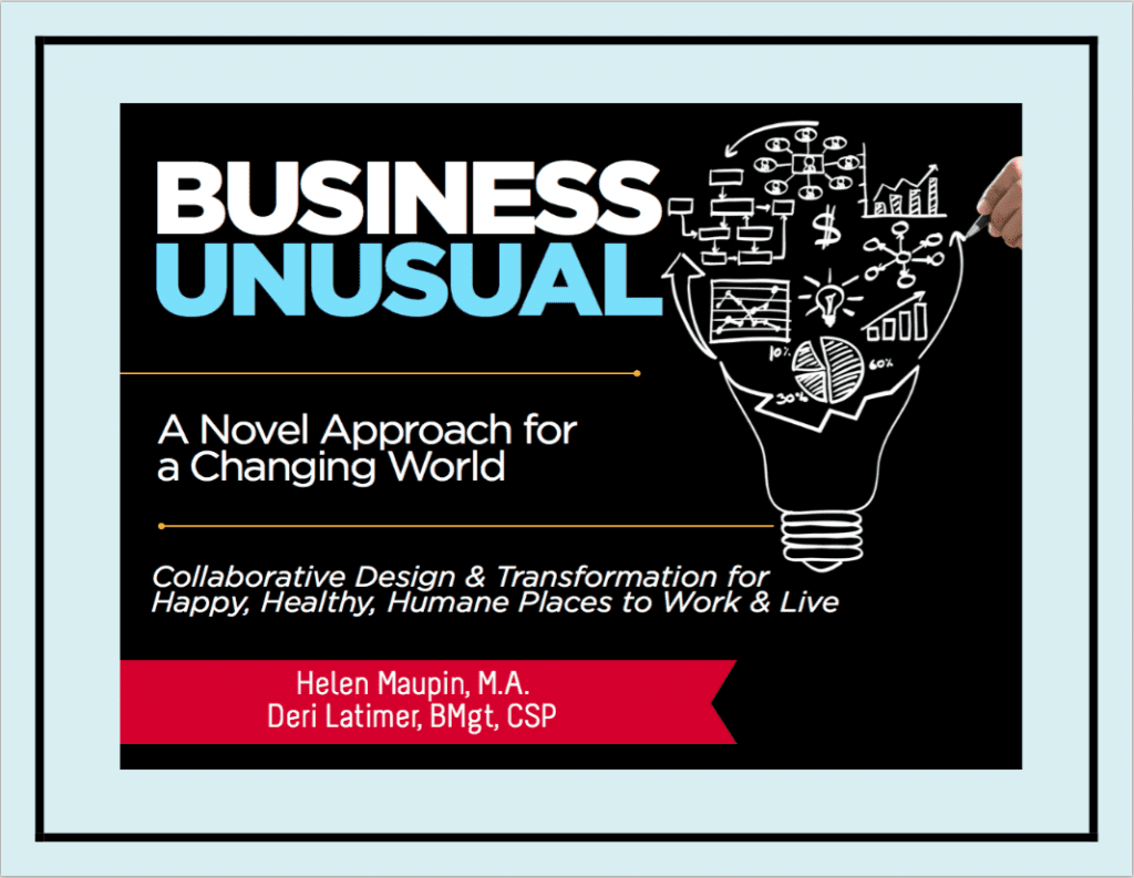 Business Unusual e-Book Cover