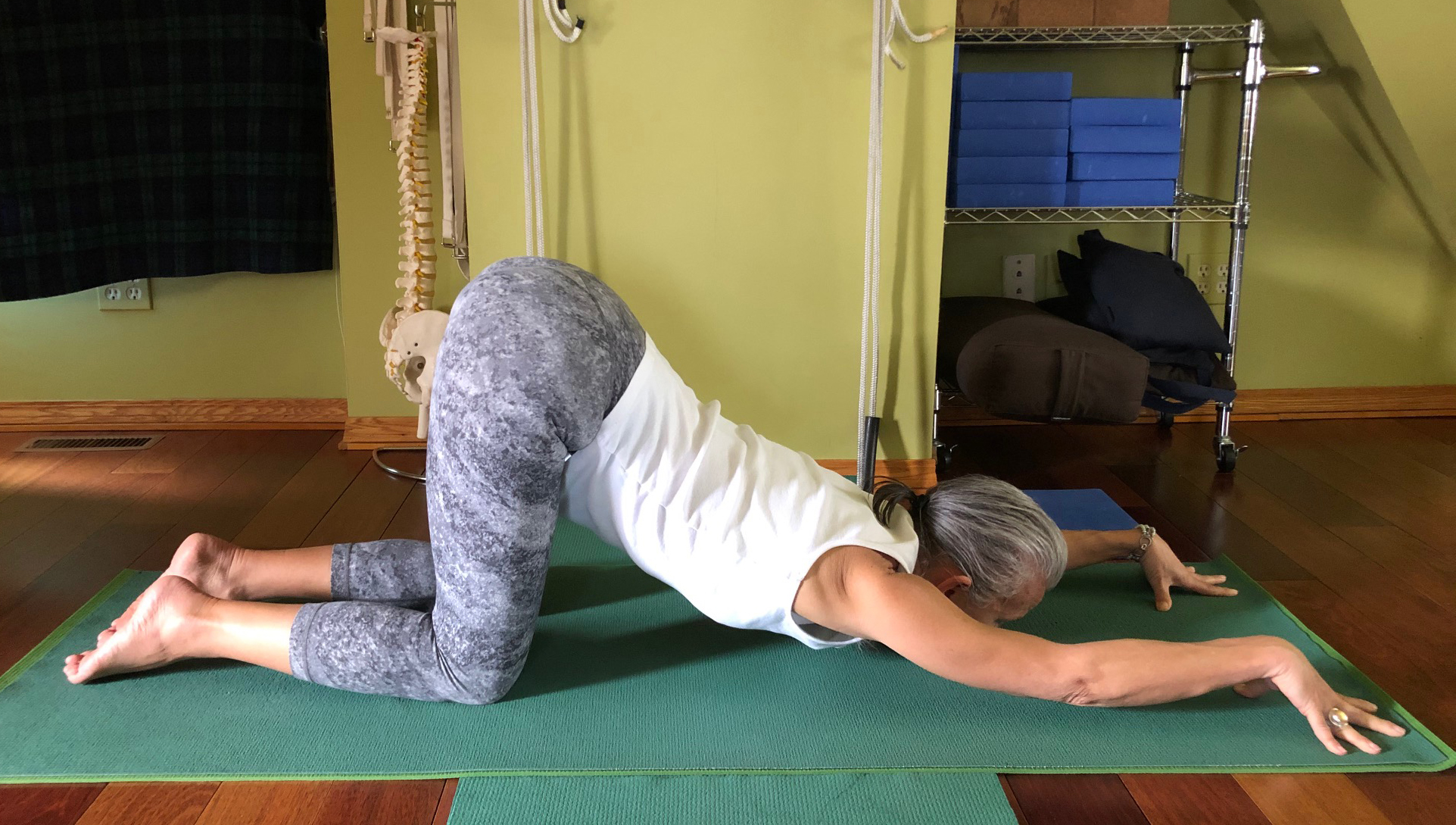 Extended Puppy Pose / Uttana Shishosana BENEFITS- -stretches the spine and  shoulders -calms the mind and invigorates the body -improves… | Instagram