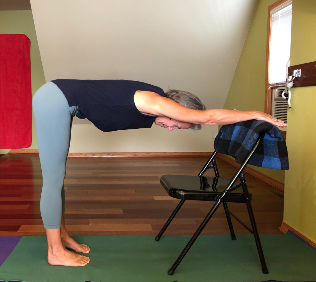 No Yoga Mat Required: Easy Stretches You Can Do In A Chair - Eat Smart,  Move More, Weigh Less