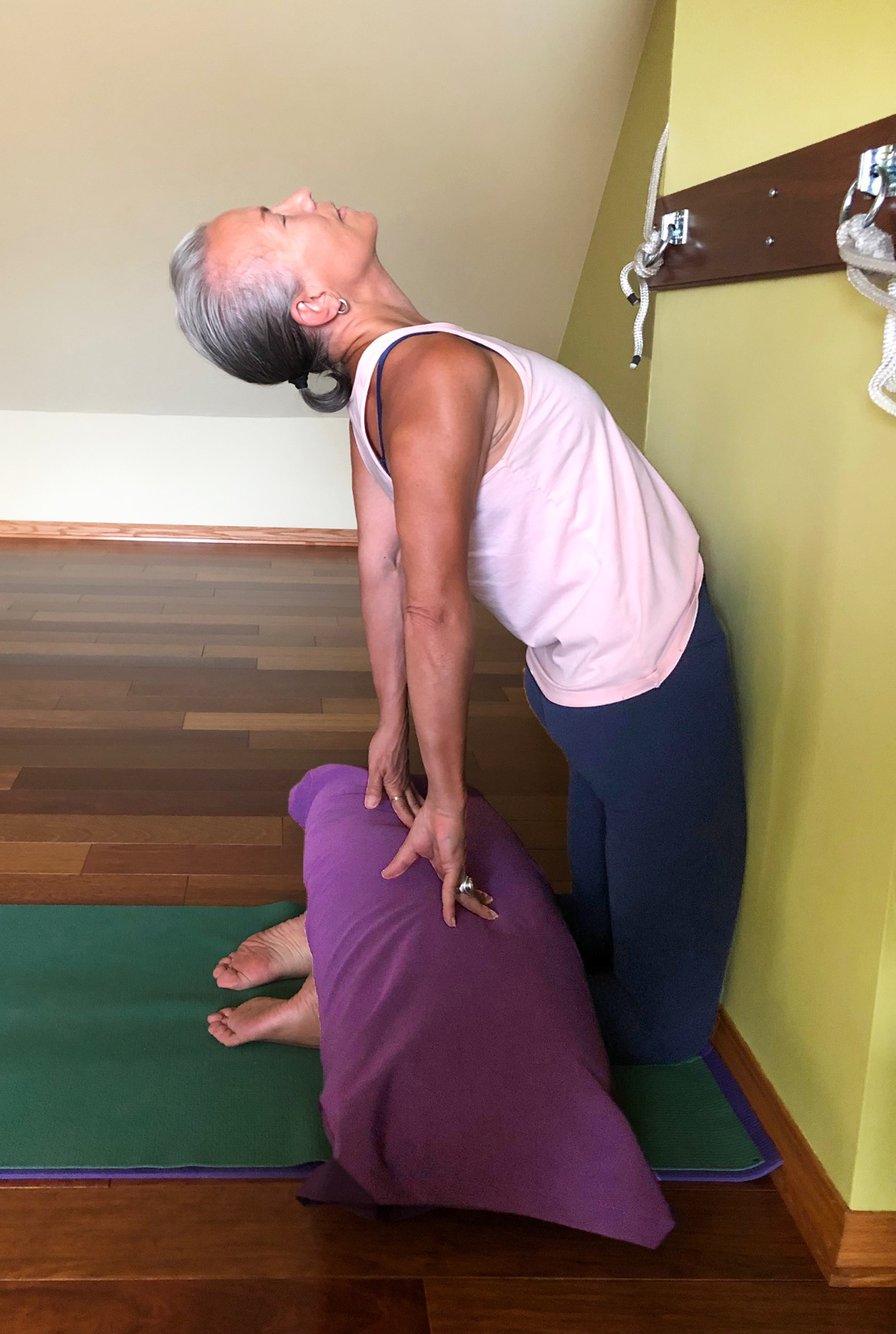 Diaphragmatic Breathing in 3 Key Yoga Poses